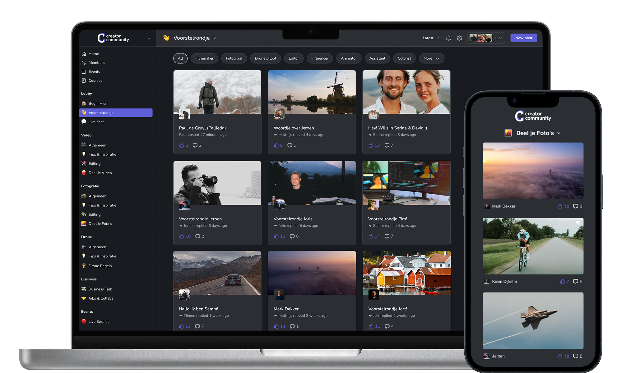 Creator Community Nederland – introductie video