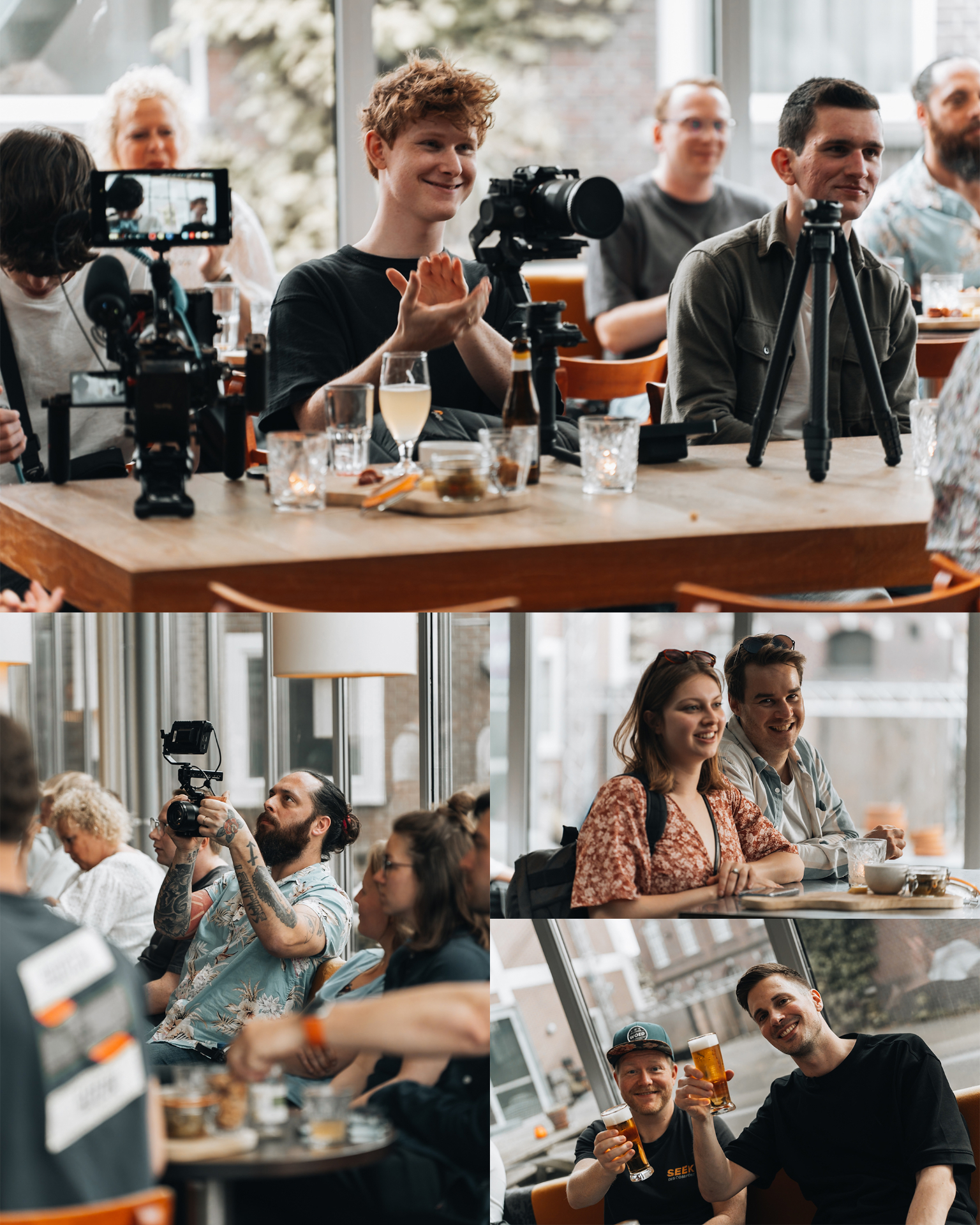 10k abonnee meetup & filmchallenge sfeerimpressie